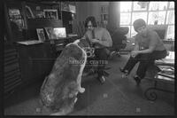 Dog therapist, February 1976