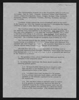 Notes from a University of Texas administrative council meeting, July 13, 1953