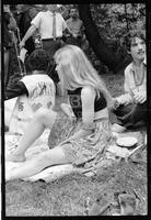 Abbie Hoffman Central Park Wedding 6/10/67. JSC Job No.3 Neg No.2