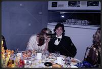 Al Pacino and Marthe Keller at the AFI Gala, March 1978