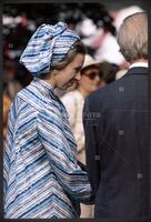 British Lawn Party 6/77; Gov + Mrs. Harriman