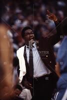 Basketball Georgetown coach John Thompson