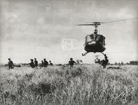 South Vietnamese troops advancing