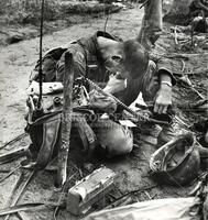 American advisor after nightlong Vietcong attack