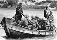 Marines crossing inland waterway