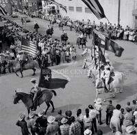 Texas Cowboy Reunion parade, Stamford, June 1959