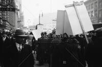 Demonstration, new York, ca. 1935-1936