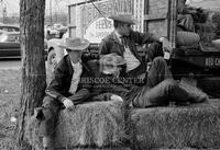 Young cowboys at Austin Livestock Show, 1954