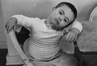 Pre-school boy with developmental disabilities, Austin, 1958