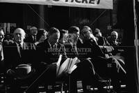 Jim Wright, Sam Rayburn, Price Daniel, John Kennedy, LBJ campaigning in Texas, 1960