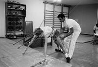Gonzales Warm Springs Foundation polio patient, 1958