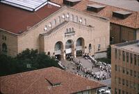 Registration day at Gregory Gym