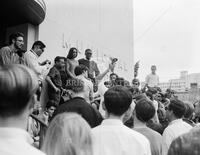 Joan Baez, demonstration