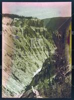 Stream running through a gorge