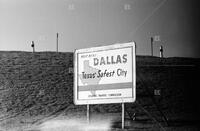 Dallas sign, 1963