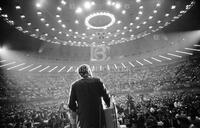 John F. Kennedy and Lyndon B. Johnson campaign in Texas