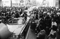 John F. Kennedy and Lyndon B. Johnson campaign in Texas