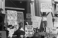 Peter Johnson, Anti-Hunger demonstration