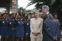 Clintons-Africa tour