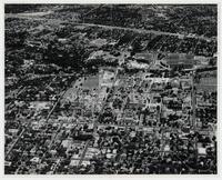 Aerial photo of the University of Texas campus