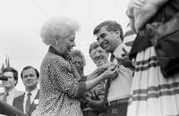 Michael Dukakis at Waterloo Park