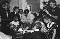 Ann Richards signs Hate Crimes bill