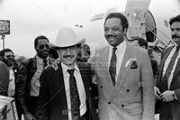 TDA Press Events; Jim Hightower and Jesse Jackson