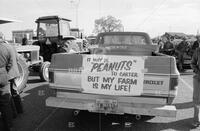 Austin; [Farmers protest]