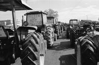 Austin; [Farmers protest]