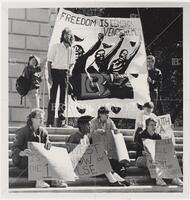 Anti-Apartheid rally