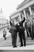 Ronald Reagan and George H. Bush