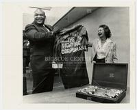 George Foreman with Lady Bird Johnson