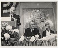 Governor John Connally with George Christian and Carol Channing