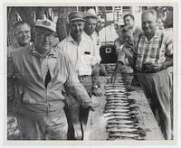 Dolph Briscoe with fish catch