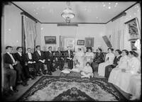 Wedding party, circa 1910-1920
