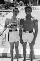 Muhammad Ali with Flip Schulke