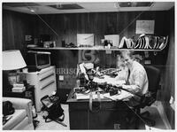 Clinton White House photographer Bob McNeely in his office