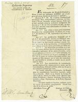 Coahuila and Texas (Mexican state). Congreso Constitucional. Decree No. 80. (26 February 1829).