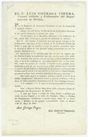 Mexico (republic). Laws. (May 20, 1837).