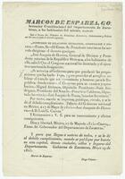 Mexico (republic). Laws. (May 17, 1845). Variant of S1020.