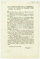 Mexico (republic). Laws. (May 2, 1836). Variant of S878.