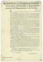 Mexico (republic). Laws. (October 15, 1836). Variant for S881.