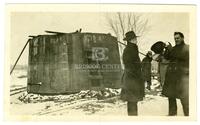 500 bbl. oil tank, Wooten, Larsen, Hawlen, Brasier, [Minnesota Oil and Refining Company site]