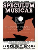 Speculum Musicae - 10th Anniversary Concert Series