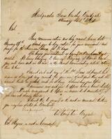 [Letter to John L. Haynes concerning rations and fodder for the 2nd Texas cavalry]
