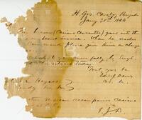 [Letter from Edmund J. Davis to John L. Haynes]