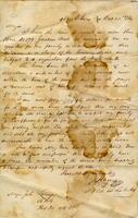 [Letter from John L. Haynes requesting quarters for himself and his family]