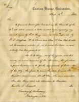 [Letter from John L. Haynes to George S. Boutwell regarding a letter addressed to him requesting Haynes' removal from office]