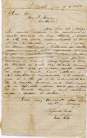 [Spanish language letter to John L. Haynes]