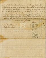 [Letter from L.H. Box to John L. Haynes conveying papers from the Seal Land case]